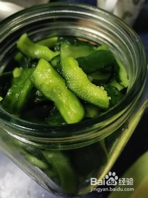食补佳品百吃不厌的酱黄瓜的做法