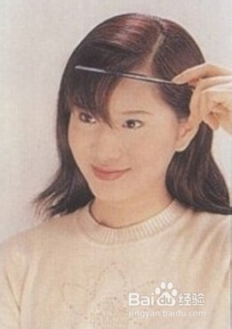 C字形刘海,值得尝试的新发型