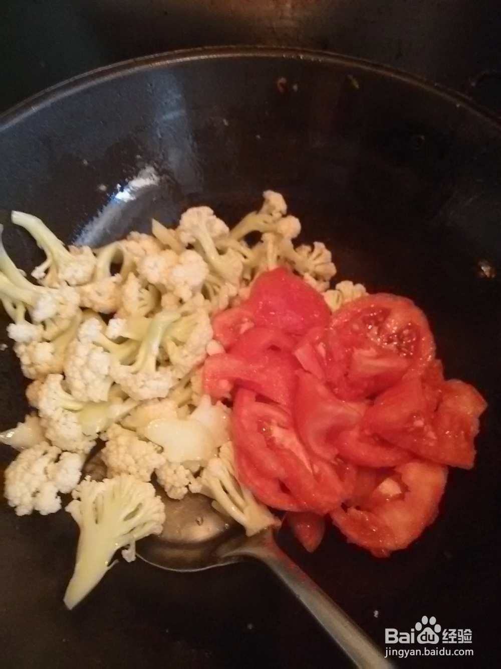 家常蕃茄菜花怎么炒