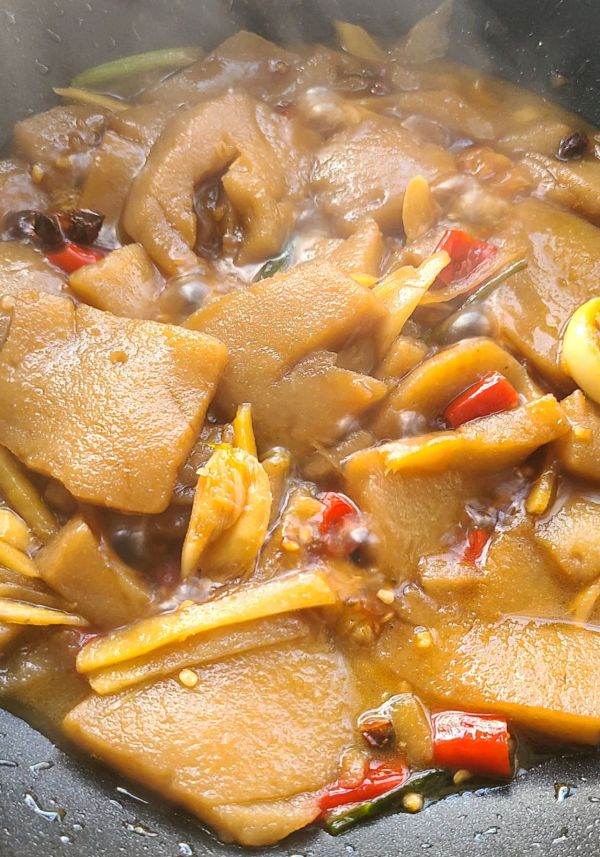 泡姜泡椒烧魔芋