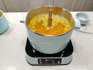 南瓜酒酿小元宵的做法