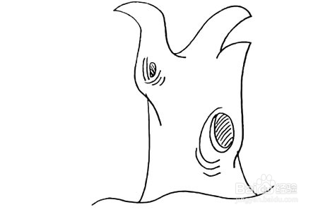 学画柳树简笔画