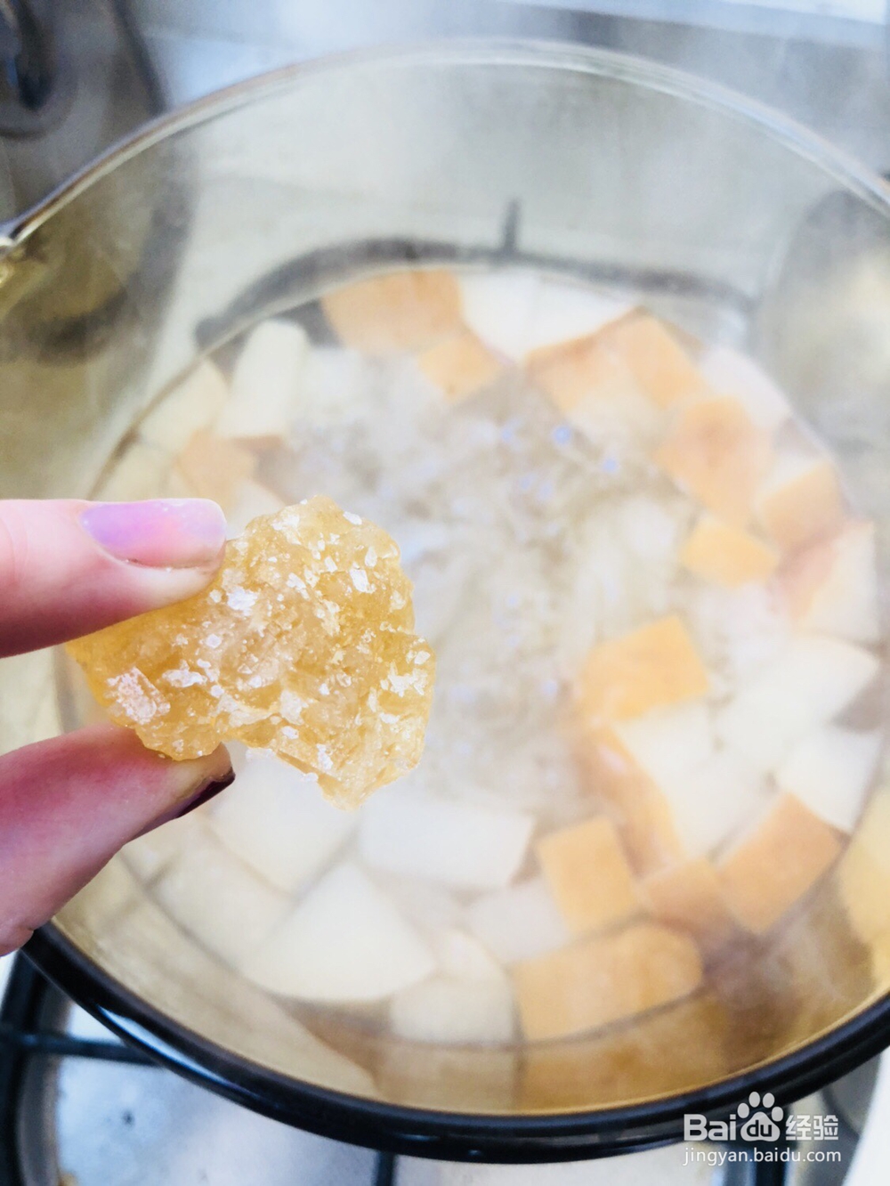 家常做法的乌梅吊梨汤神器