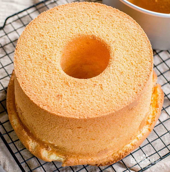 榴莲戚风蛋糕