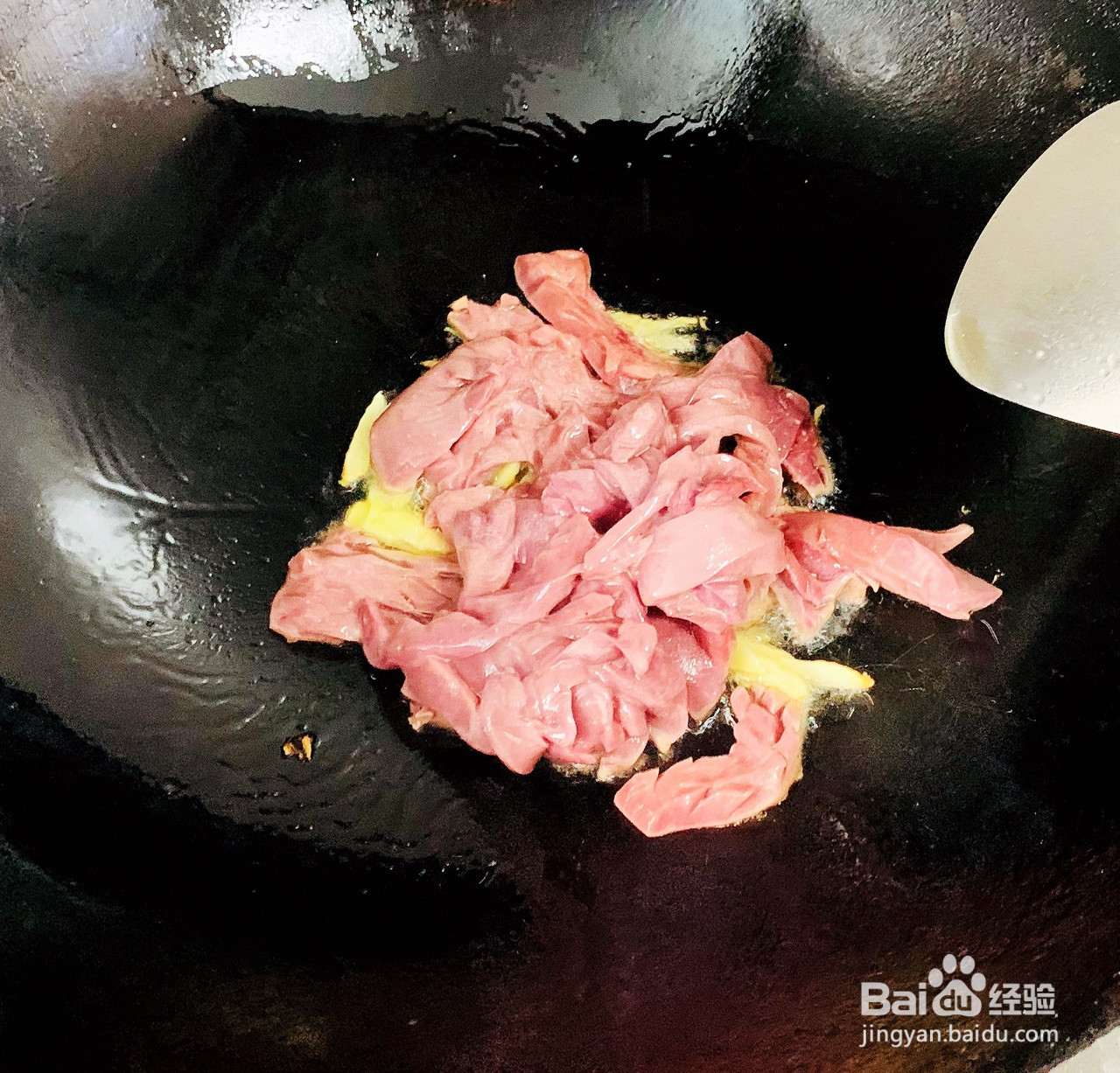 丝瓜炒腰花的做法