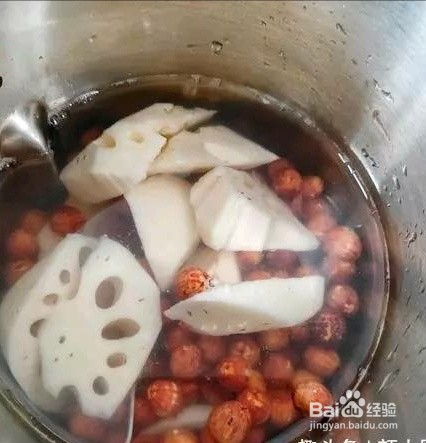 莲藕莲子羹如何做