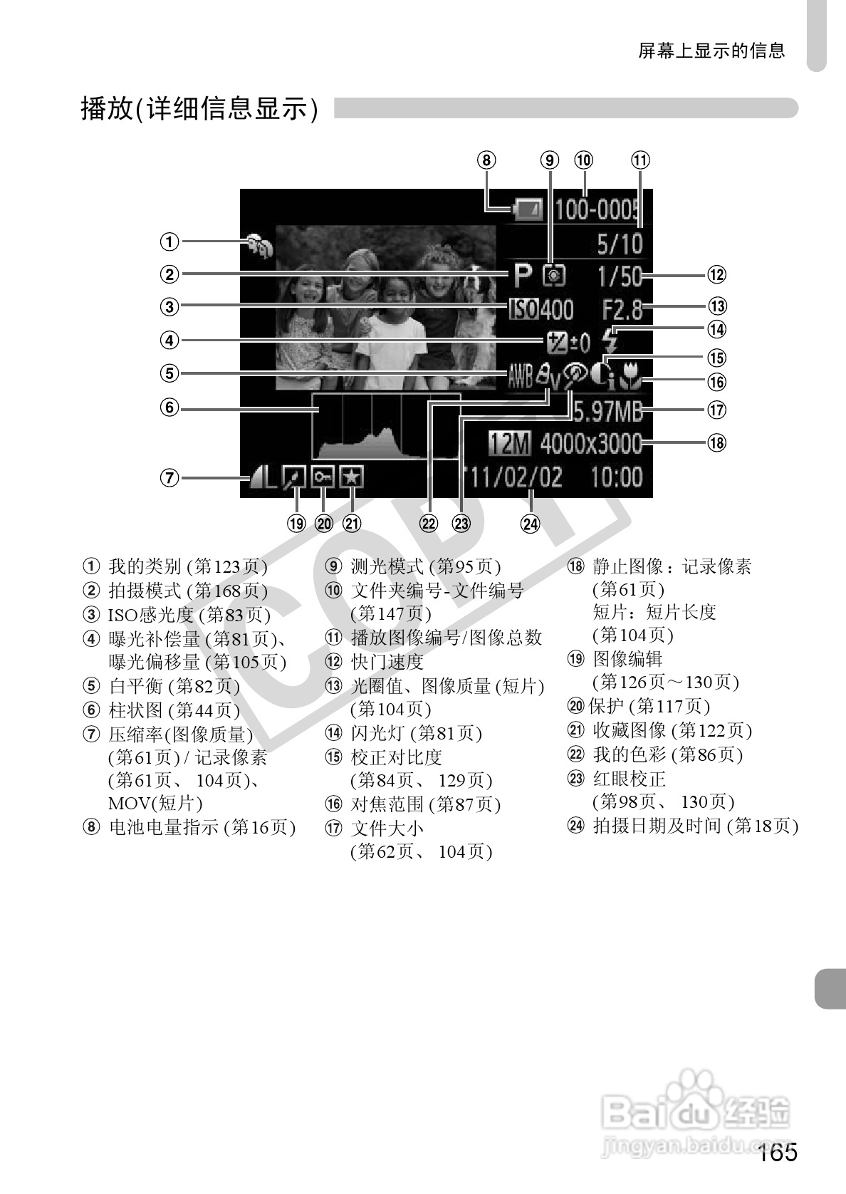 佳能PowerShot A1200数码相机使用说明书:[17]