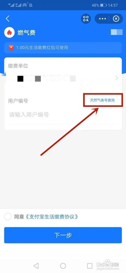 天然气号码咋查询啊
