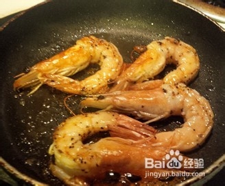 舌尖上的24节气霜降之【香煎虾佐鲜鱼子虾酱】
