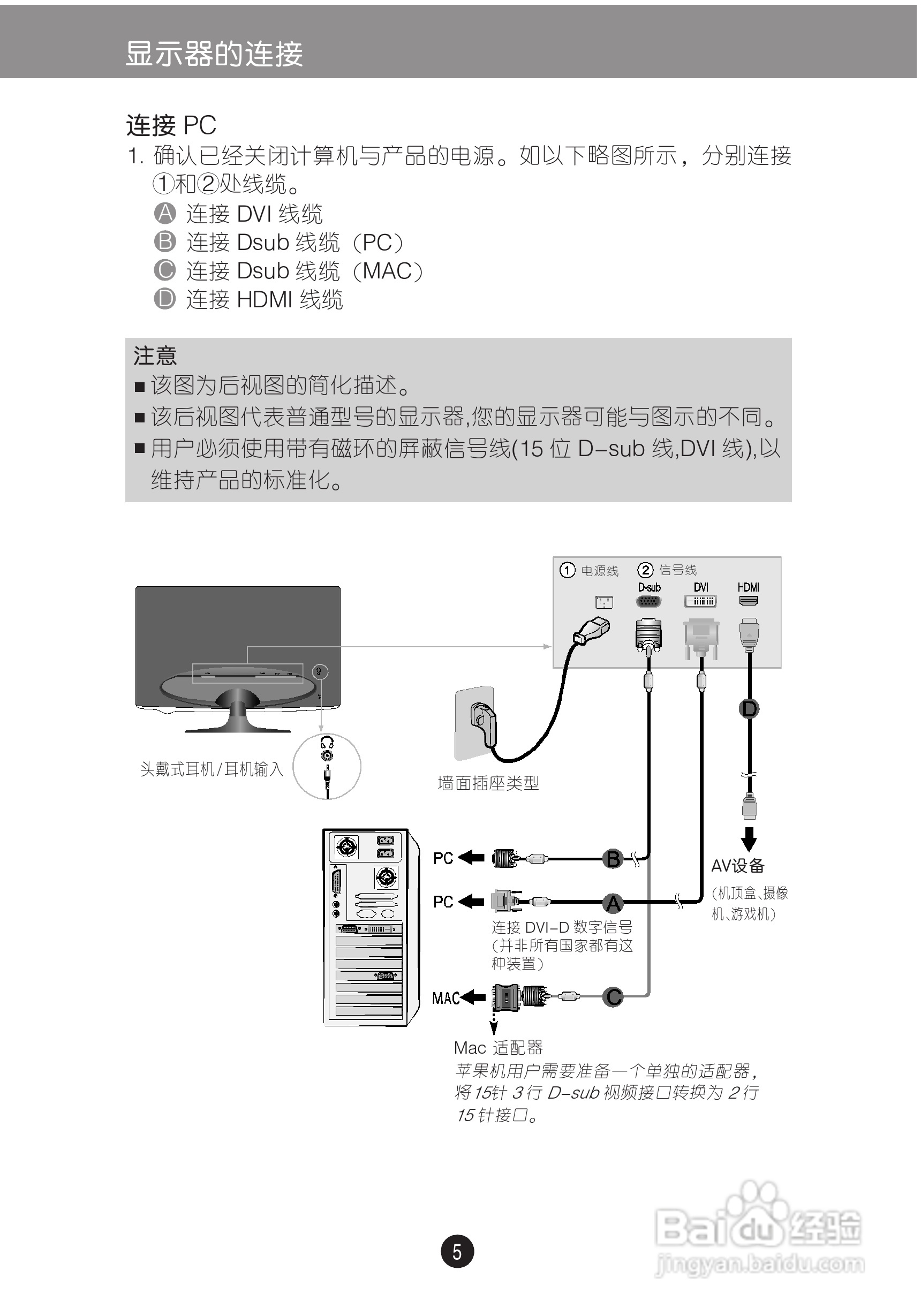 LG W2261V液晶显示器使用说明书:[1]