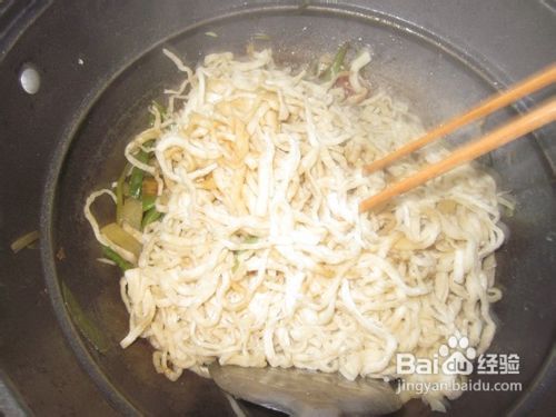 巴盟焖面的做法