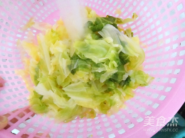 酸辣包菜的做法