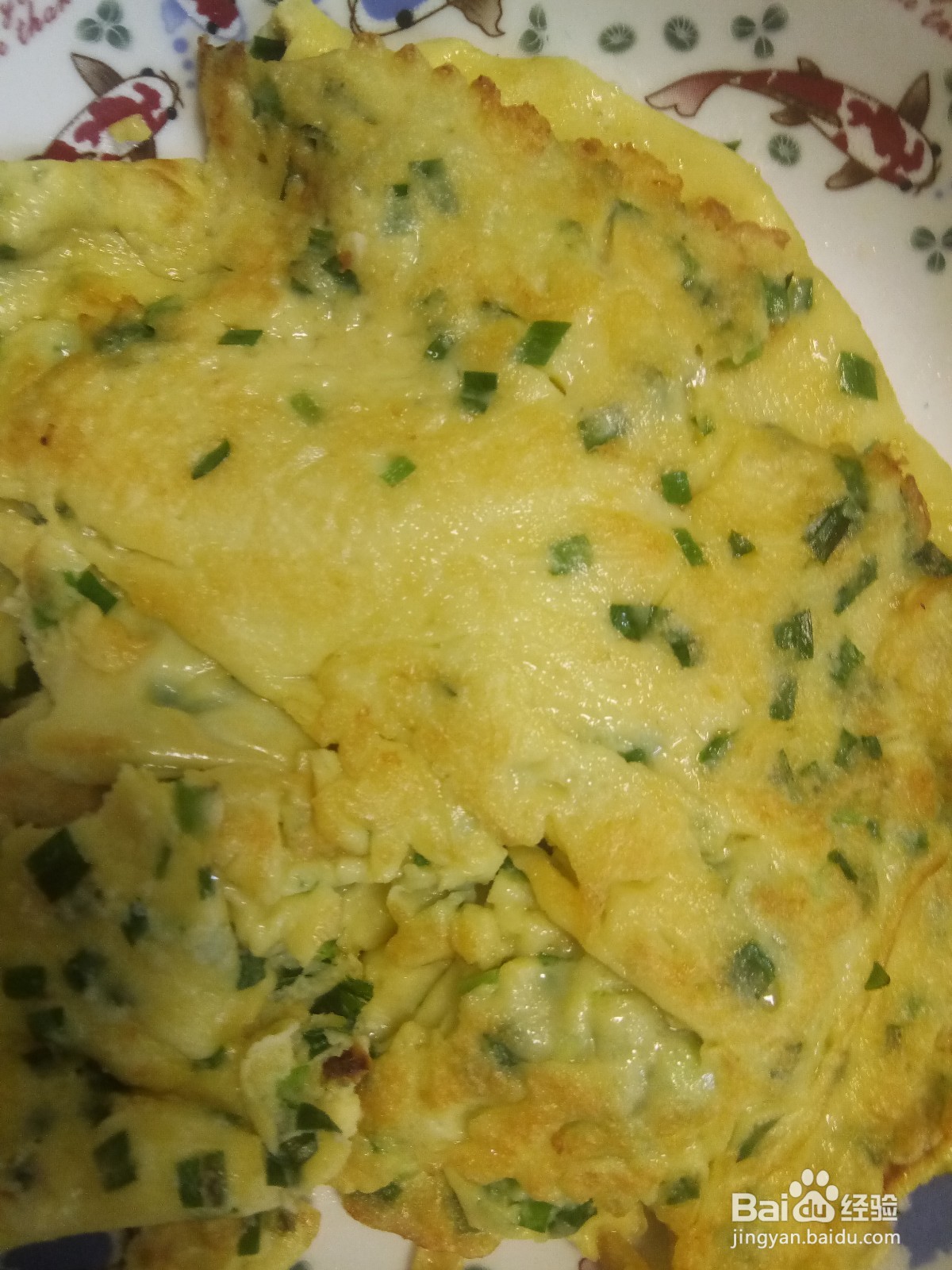 韭菜鸡蛋饼的家常做法