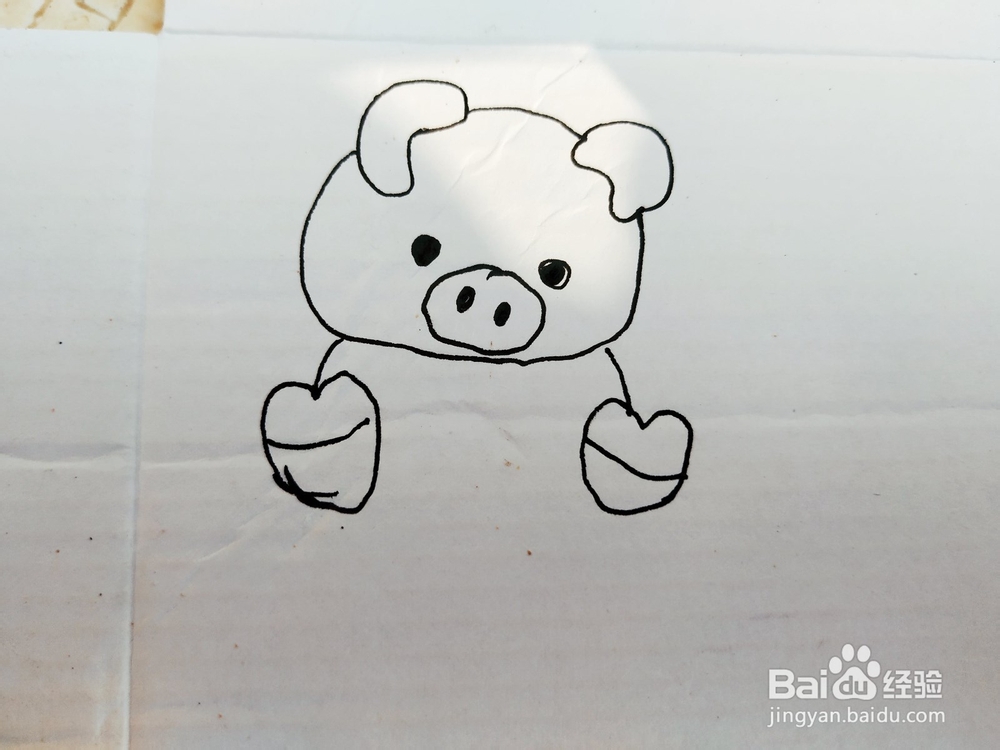 怎么教给孩子画卡通二师兄才能够学会呢?