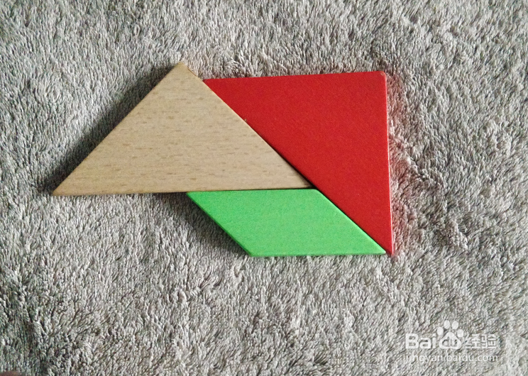 非洲草原上的角马用七巧板怎么拼？