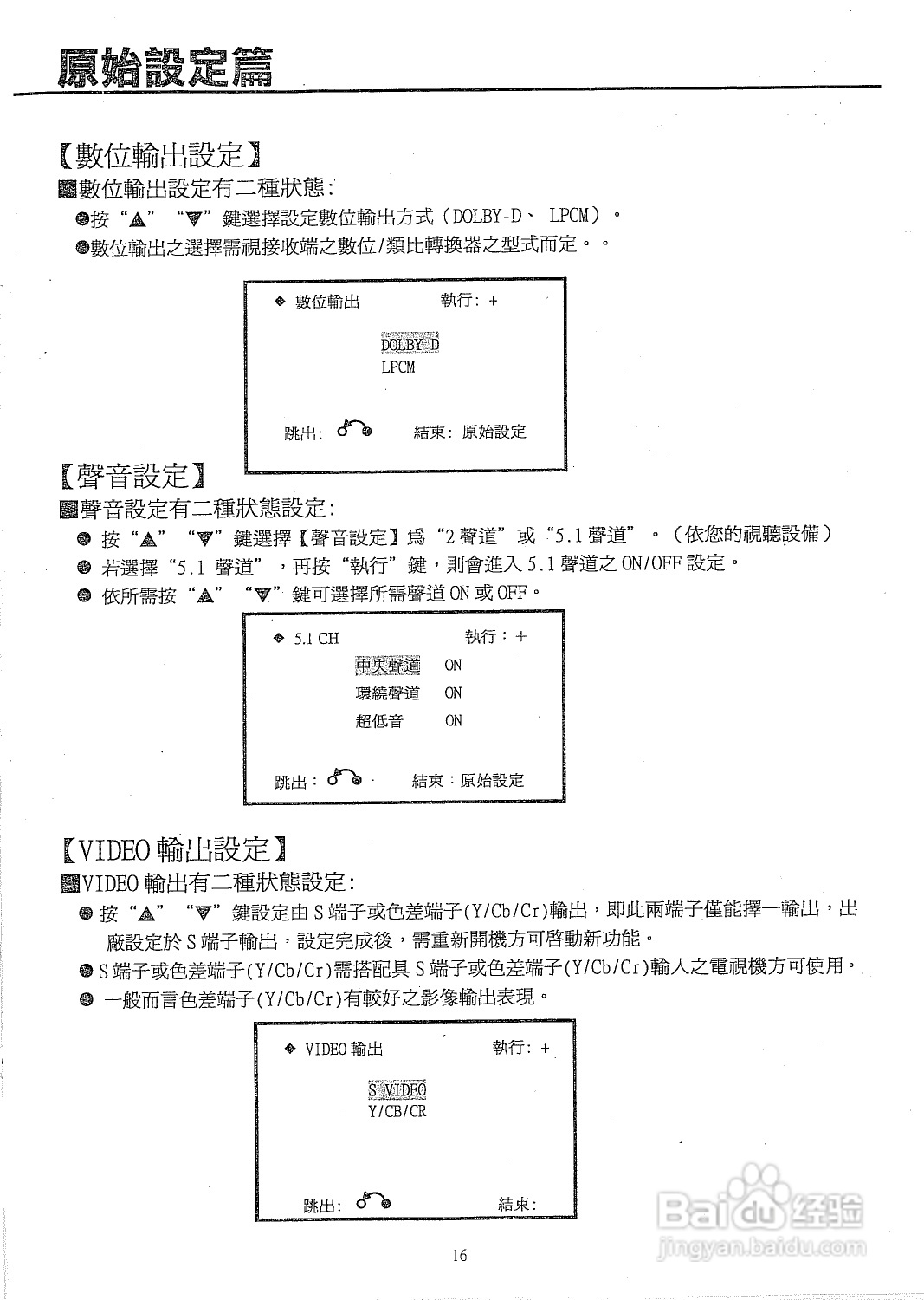 声宝DVD3型DVD播放机说明书:[1]