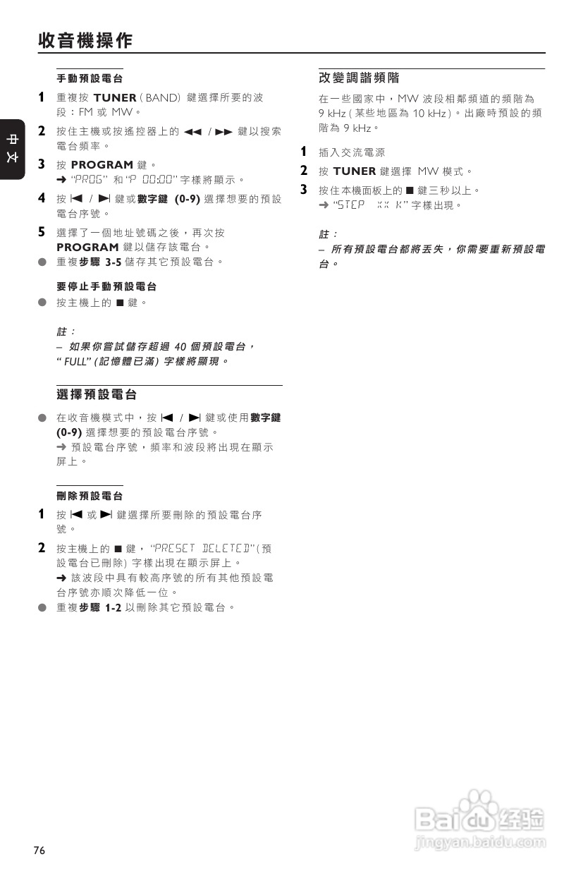 PHILIPS FWD186组合音响使用说明书:[2]