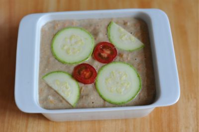 南瓜胡萝卜荞麦蛋糕