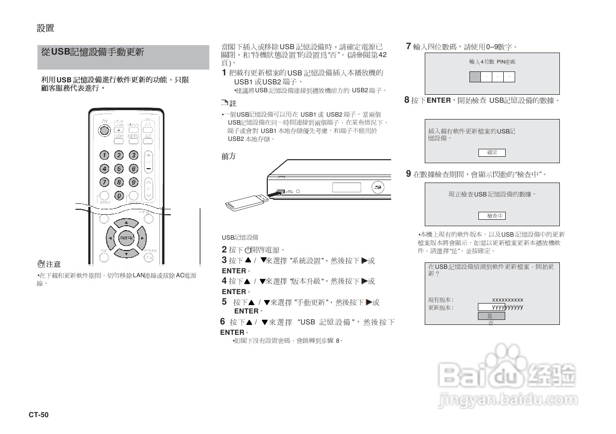 声宝BD-HP25A型光影碟播放机说明书:[3]