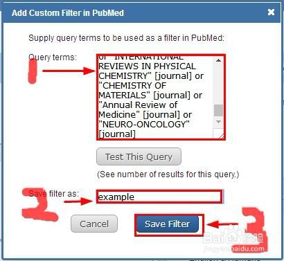 pubmed中设置影响因子筛选功能