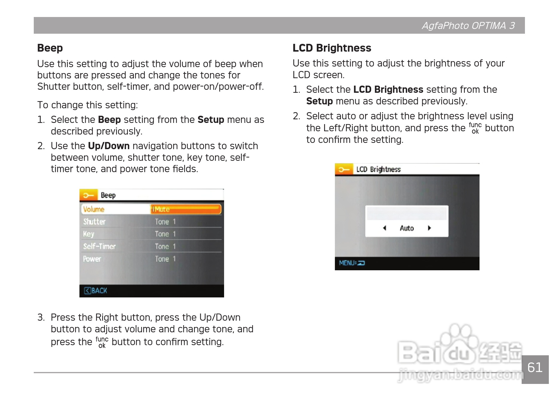 爱克发AgfaPhoto OPTIMA 3数码相机使用说明书:[7]