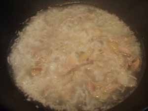 酒酿鸡肉羹