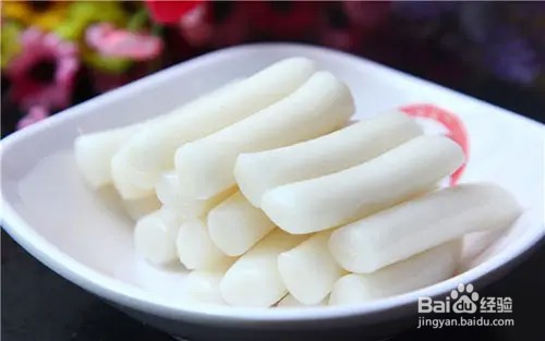 蟹棒年糕青菜汤