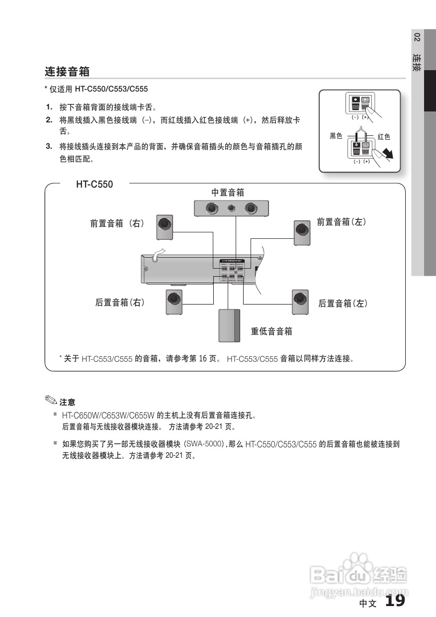 三星HT-C655W家庭影院使用说明书:[1]