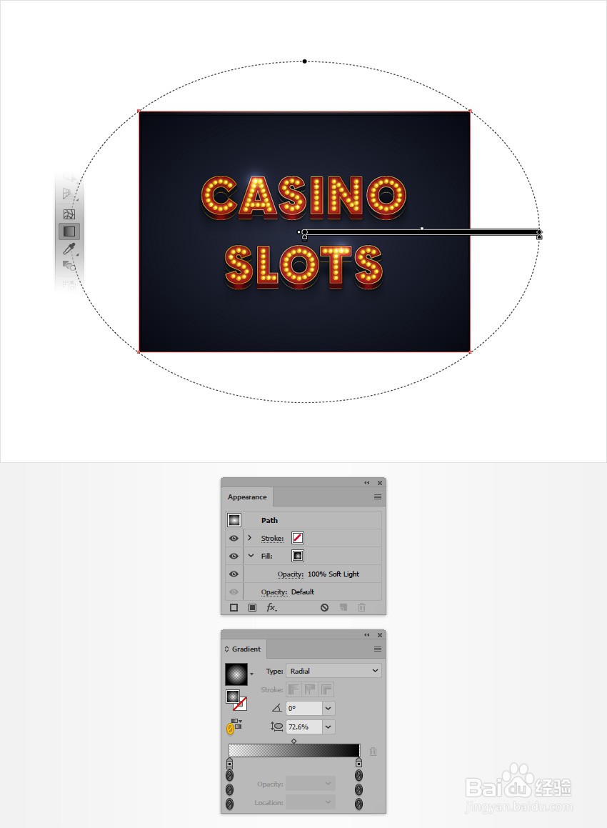 如何在Illustrator中制作3D电影文字效果