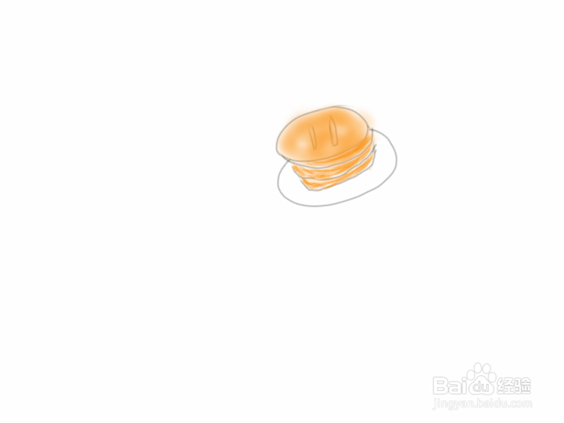 <b>手绘系列之如何画油饼</b>