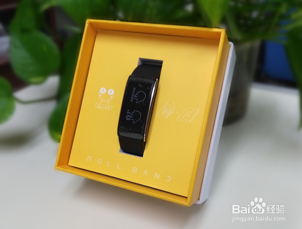 埃微高颜值蛋卷心率手环开箱晒物