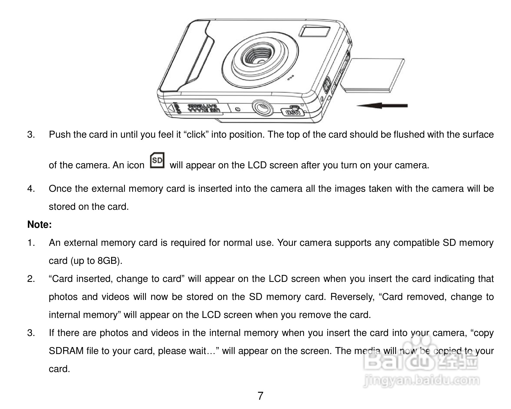 威达ViviCam 5022数码相机使用说明书:[1]