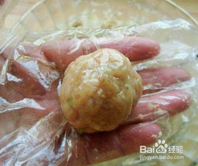 小米肉丸子的做法