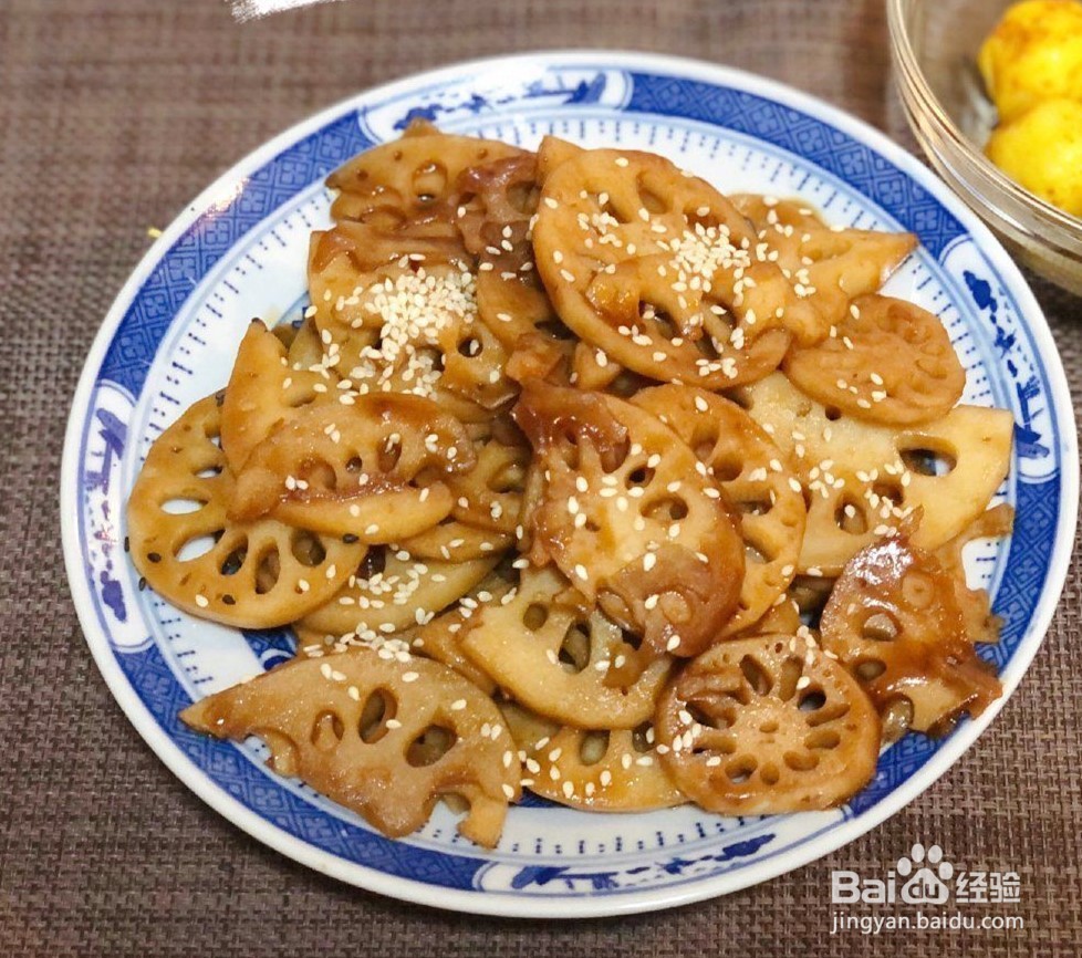 糖醋藕片的做法