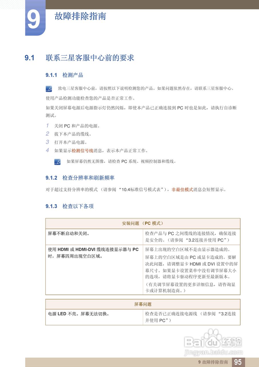 三星C27A650U液晶显示器使用说明书:[10]