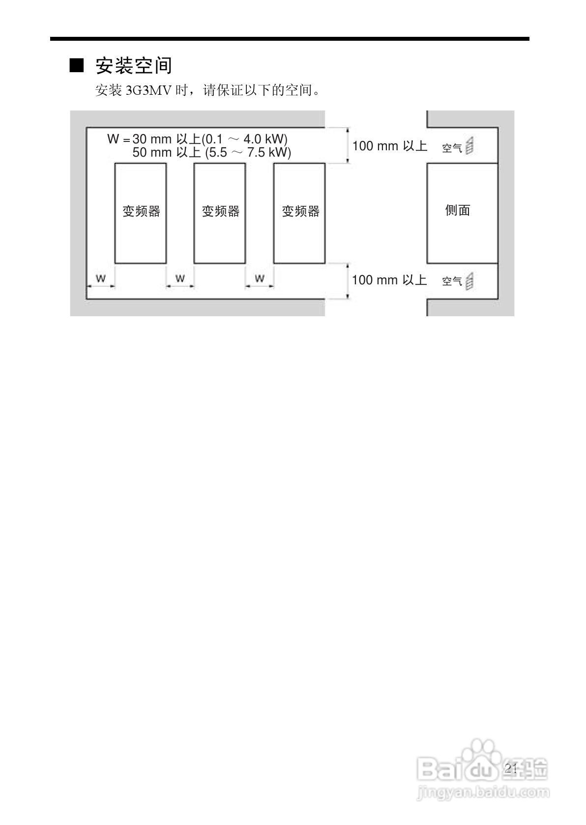 欧姆龙(OMRON)3G3MV-A4075变频器说明书:[3]