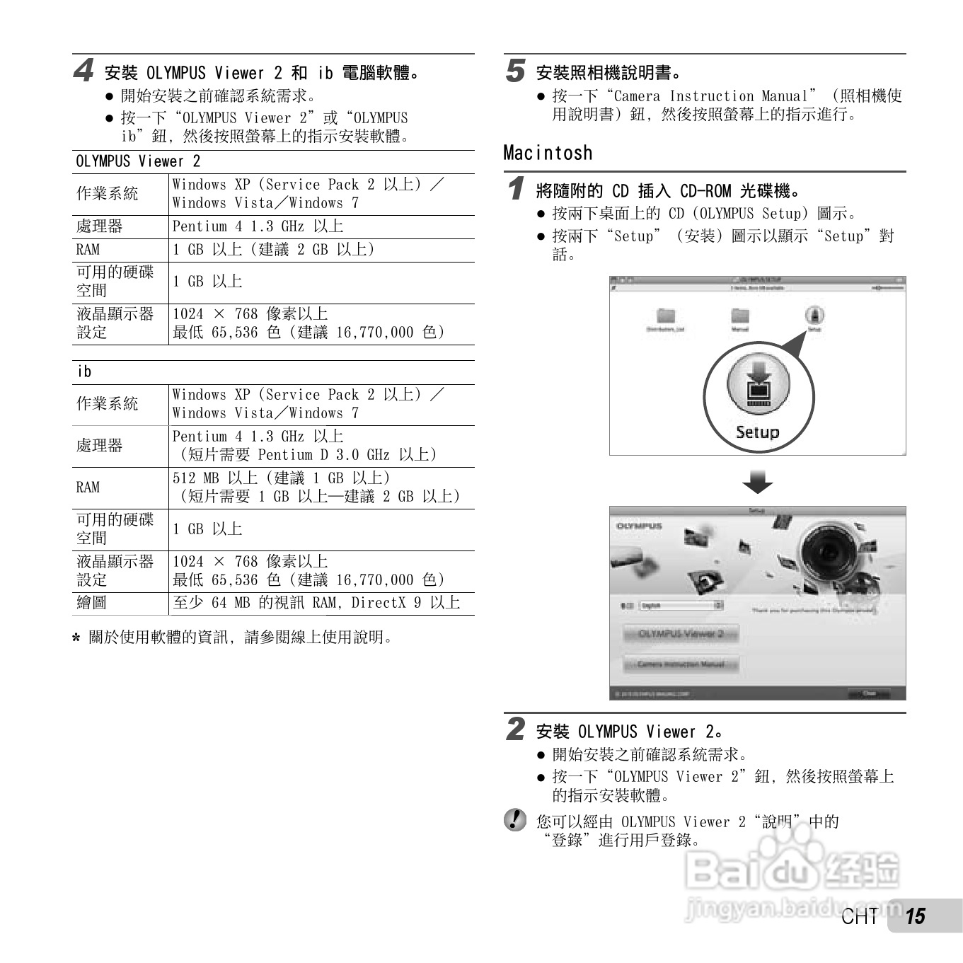 奥林巴斯TG-310数码相机说明书:[2]