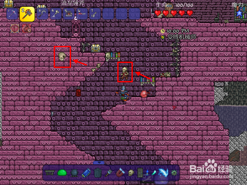 泰拉瑞亚骨头怎么得