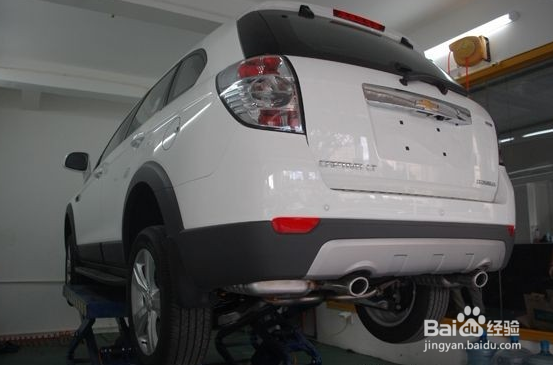 雪佛兰科帕奇汉高底盘装甲施工案例讲解