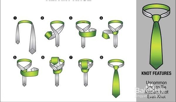 领带的系法图解