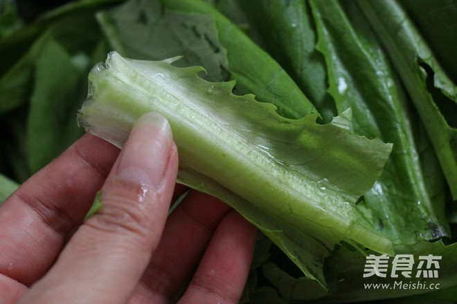 蒜蓉油麦菜的做法