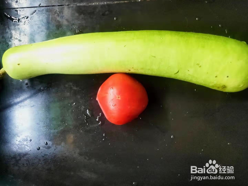 番茄素烧瓠子瓜---便秘小菜谱