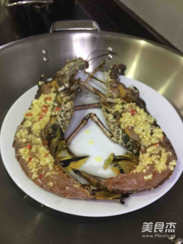 蒜蓉蒸龙虾的做法