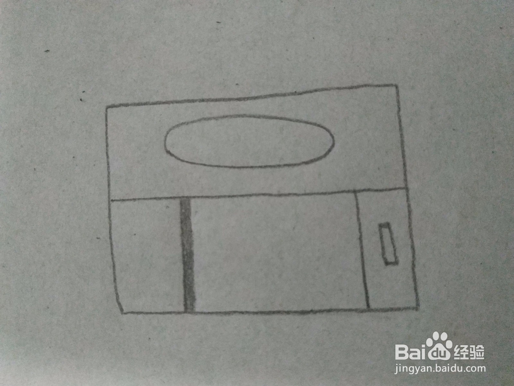 衣柜简笔画教程