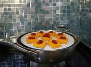 红枣蒸南瓜的做法