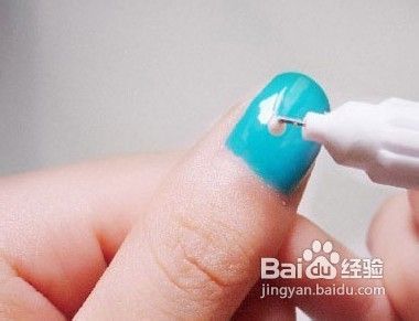 怎样画出最简单的美甲图案