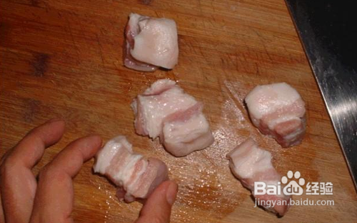 正综红烧肉的做法