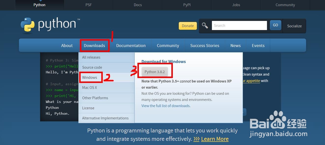 python入门系列:(2) python怎么下载安装？