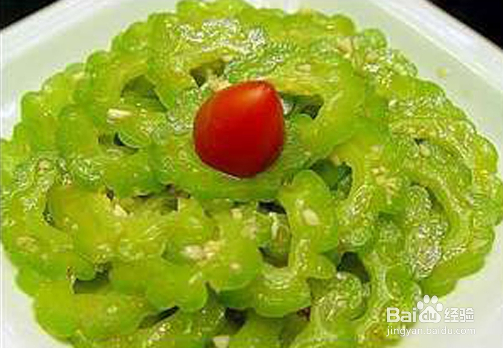 苦瓜泡水喝不苦的小窍门