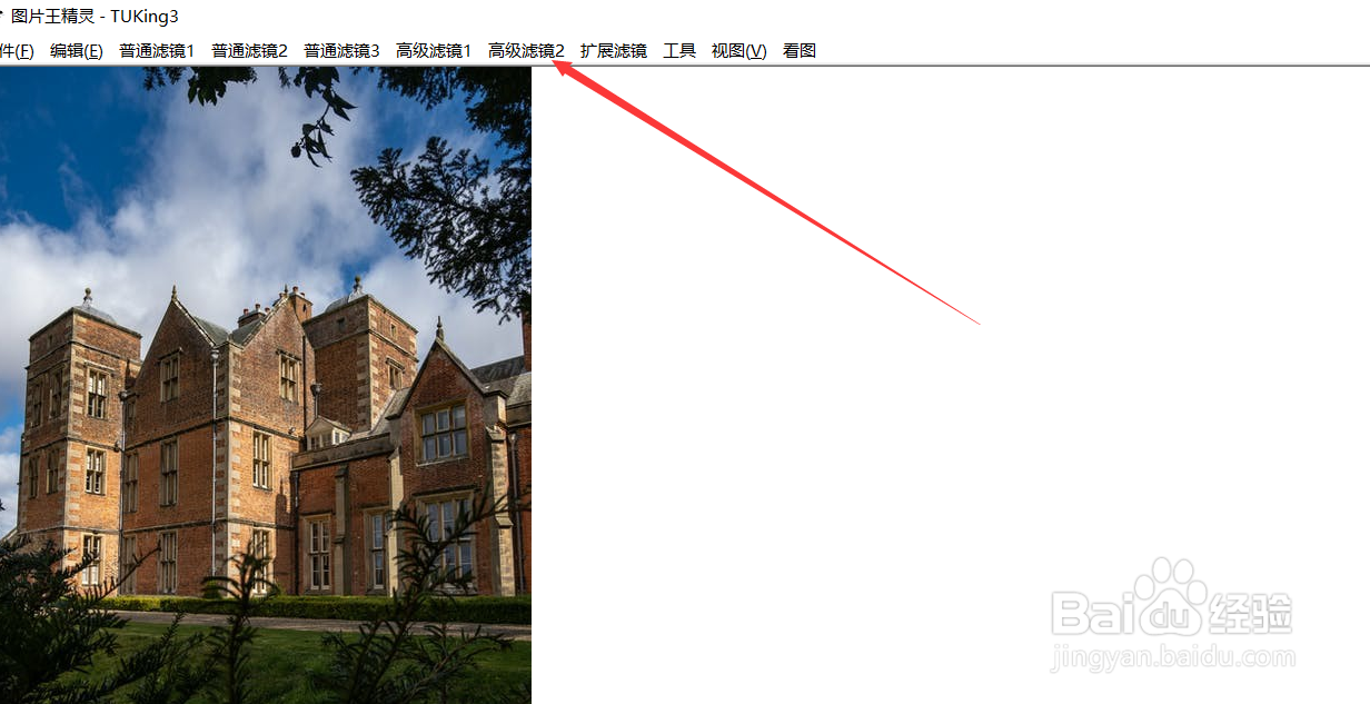 如何使用图片王精灵将图片做成黑白画效果?